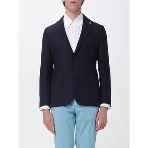Manuel Ritz Jacket Men Blue